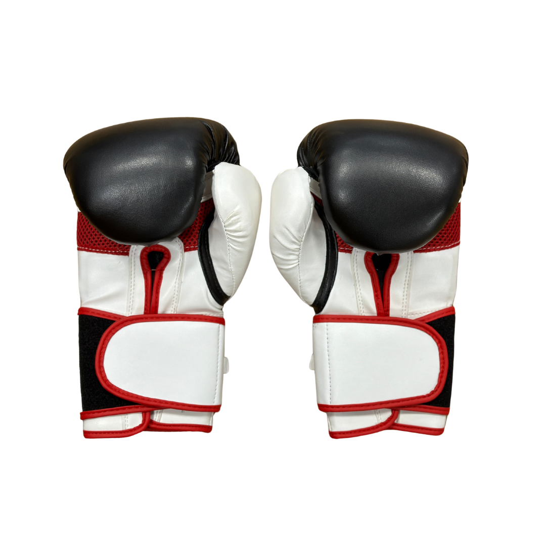 Boxing Gloves - White and Red